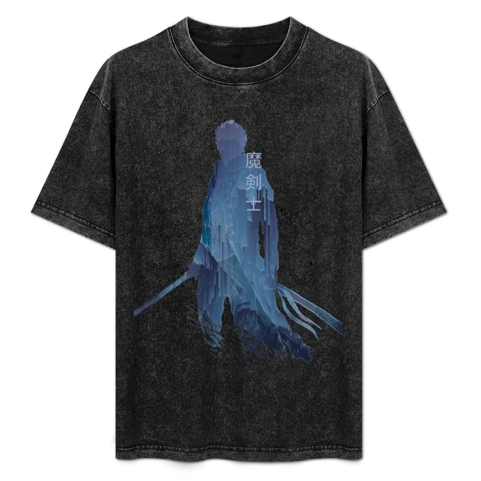 

Devil swordsman Illusion:DMC5:Devil May Cry V T-Shirt Gym Exercise Short Sleeve T-Shirt
