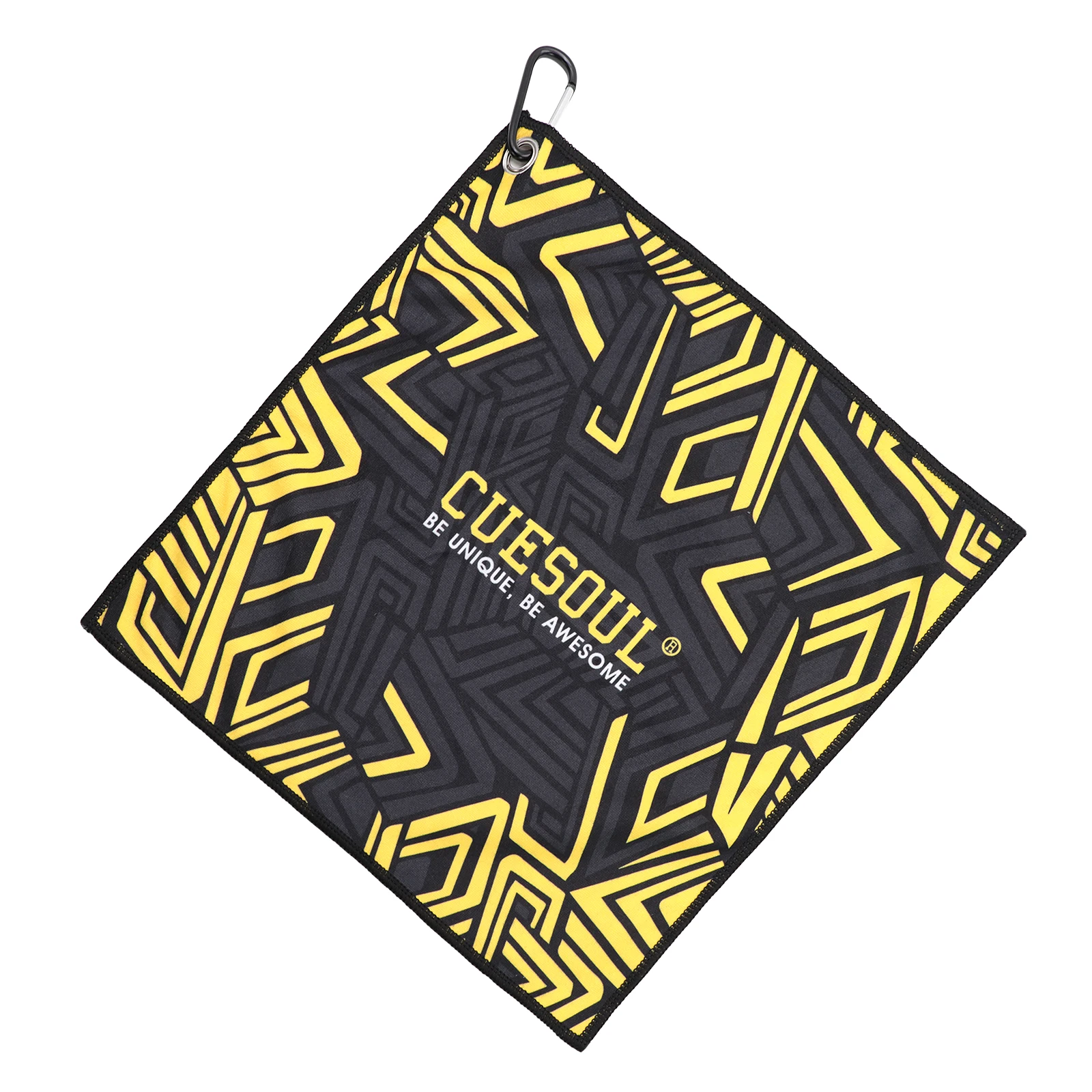 CUESOUL Dart Towel Microfiber Sport Towel with Hanging Hook,Quick Dry-Square Towel