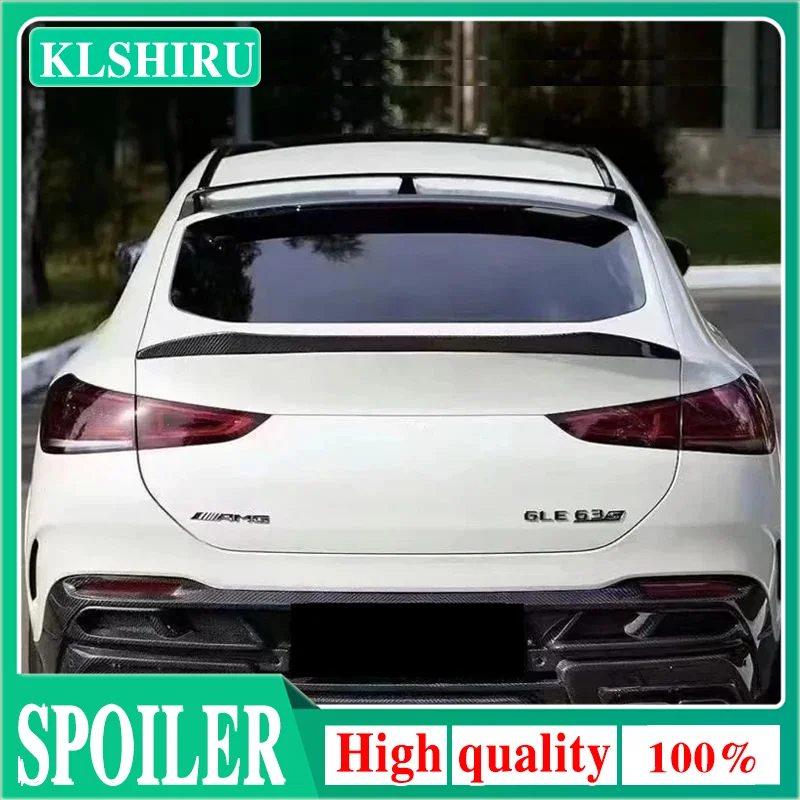 spoiler wing for Mercedes-Benz GLE class GLE Coupe C167 GLE350 450 GLE53 AMG GLE63 rear carbon fiber tail modification 2021+