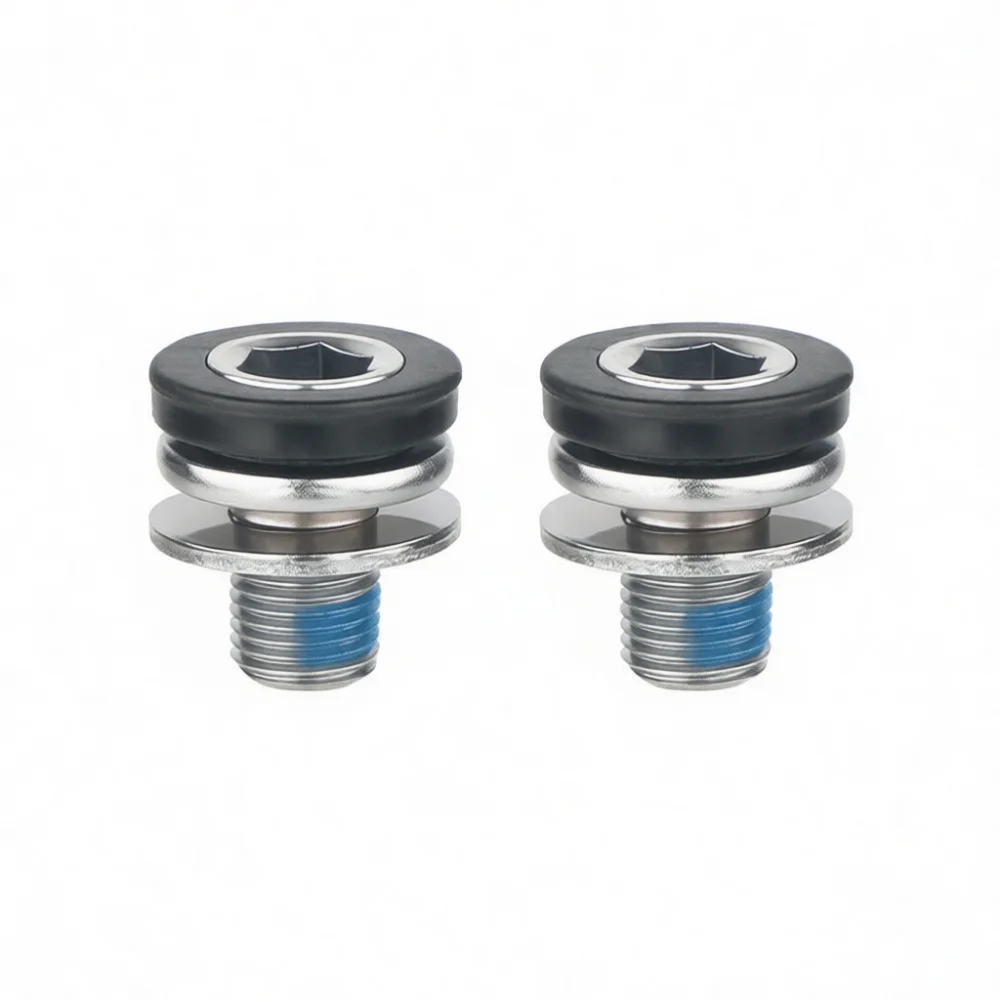 Waterproof Bike Crank Bolt Carbon Steel Bottom Bracket Fixing Screw Square Taper Splined Axis Cycling Spare Components view 2