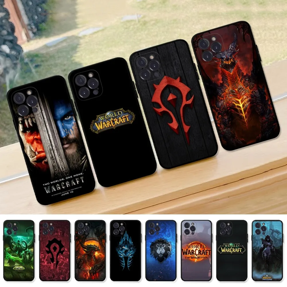 W-World O-Of W-Warcraft Phone Case For IPhone 16 15 8 7 6 6S Plus X SE XR XS 14 11 12 13 Mini Pro Max Mobile Case