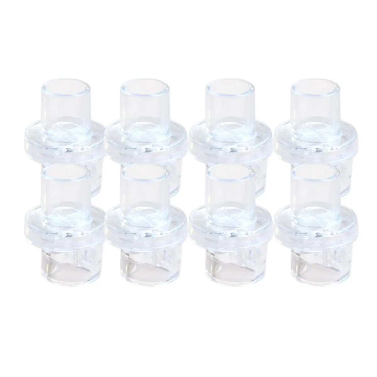 VALUE/MONEY 100 Pack Training Valves,Disposable One-Way Replacement Valves with Filter-Individually Wrapped-Fits All Adult,Child