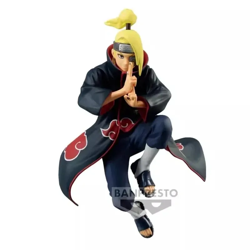 Em estoque original banpresto dor & sasori & deidara naruto anime figura de ação modelo ornamentos caixa brinquedos presente genuíno