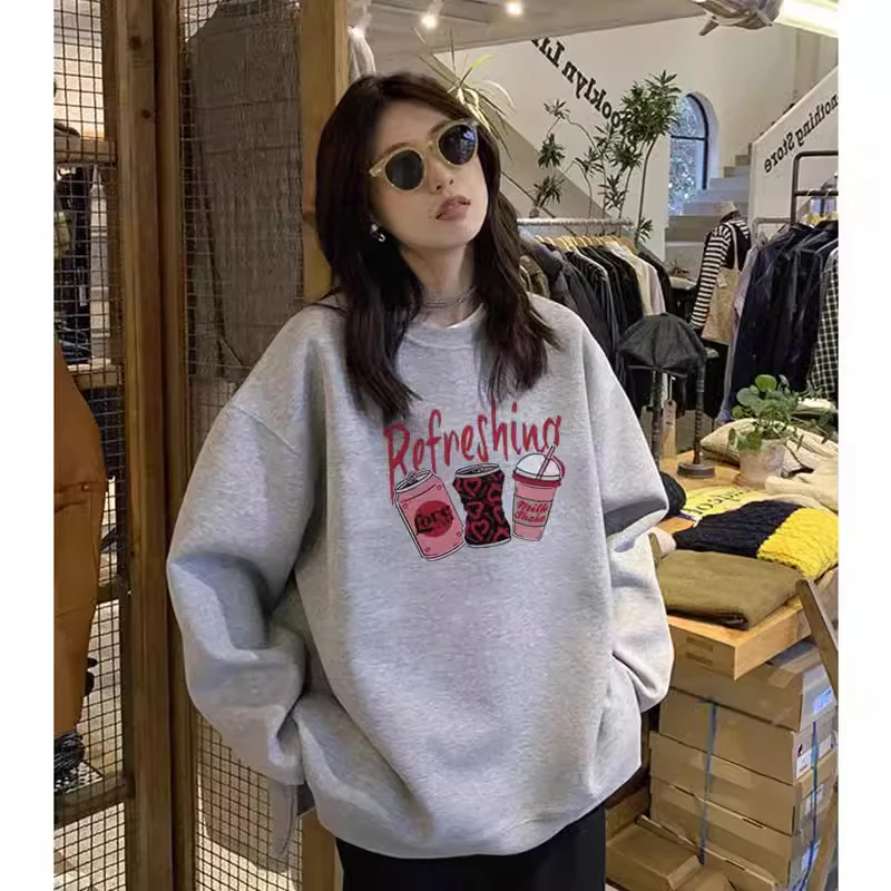 Felpe da donna Donna Peluche Abbigliamento Capispalla Genere Sfumatura color block Classico Pesante Multi-colore Quattro stagioni Fresco