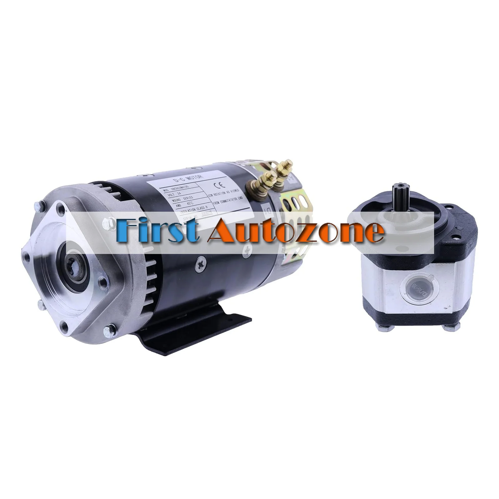 24V Electric Motor 40844GT + Hydraulic Pump 96193GT For Genie Lifts GS-1530