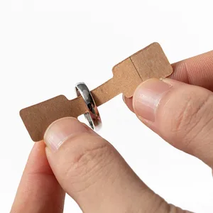 Blanker Rechteck-Schmuckpreis, Selbstadress Langhantel-Aufkleber-Karte, Paste-Ohrring-Display, Reparaturetikett, Verpackung, 100 PCs, 200pcs 8 Hauptverkaufslabel zum Preis - №5