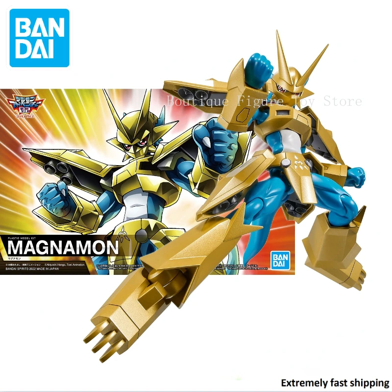 

In Stock Original Bandai Figure-rise Standard Digimon Adventure Magnamon Assembly Action Figure Anime Model Toy Collect Gift