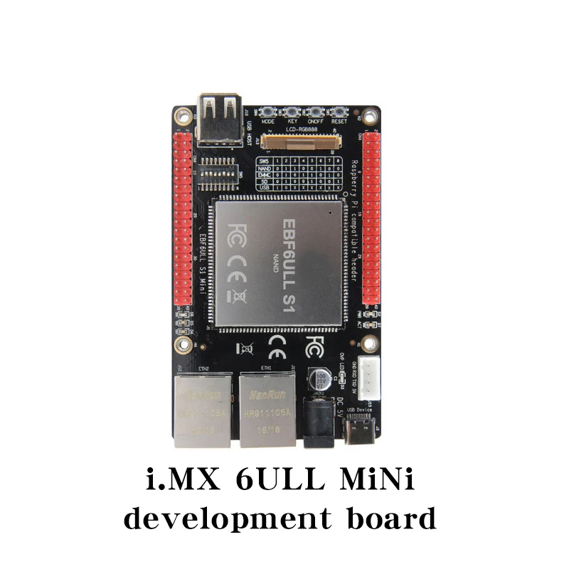 i.MX 6ULL MiNi ARM embedded Linux development board IMX6ULL core board CPU: i.MX 6ULL main frequency: 800MHz