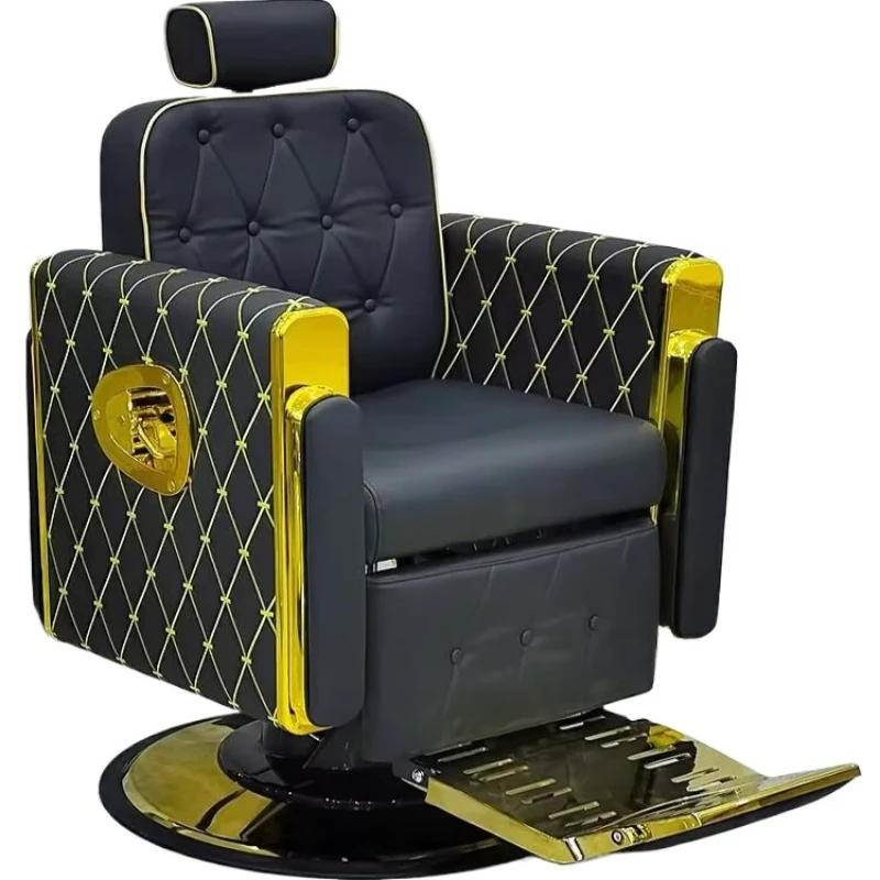 

Hair salon special hair salon chair can be reclined chair simple hair cutting perm and dyeing seat