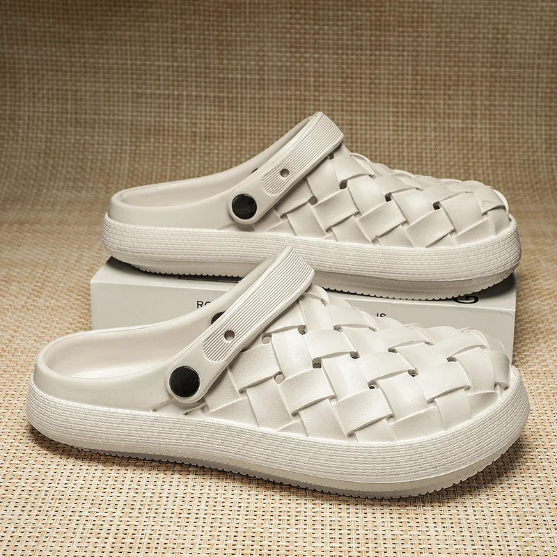 صنادل قباقيب صيفية للرجال قابلة للتنفس - أحذية مائية خفيفة الوزن وسريعة الجفاف وغير قابلة للانزلاق للمشي لمسافات طويلة على الشاطئ ونعل ناعم في الهواء الطلق #2