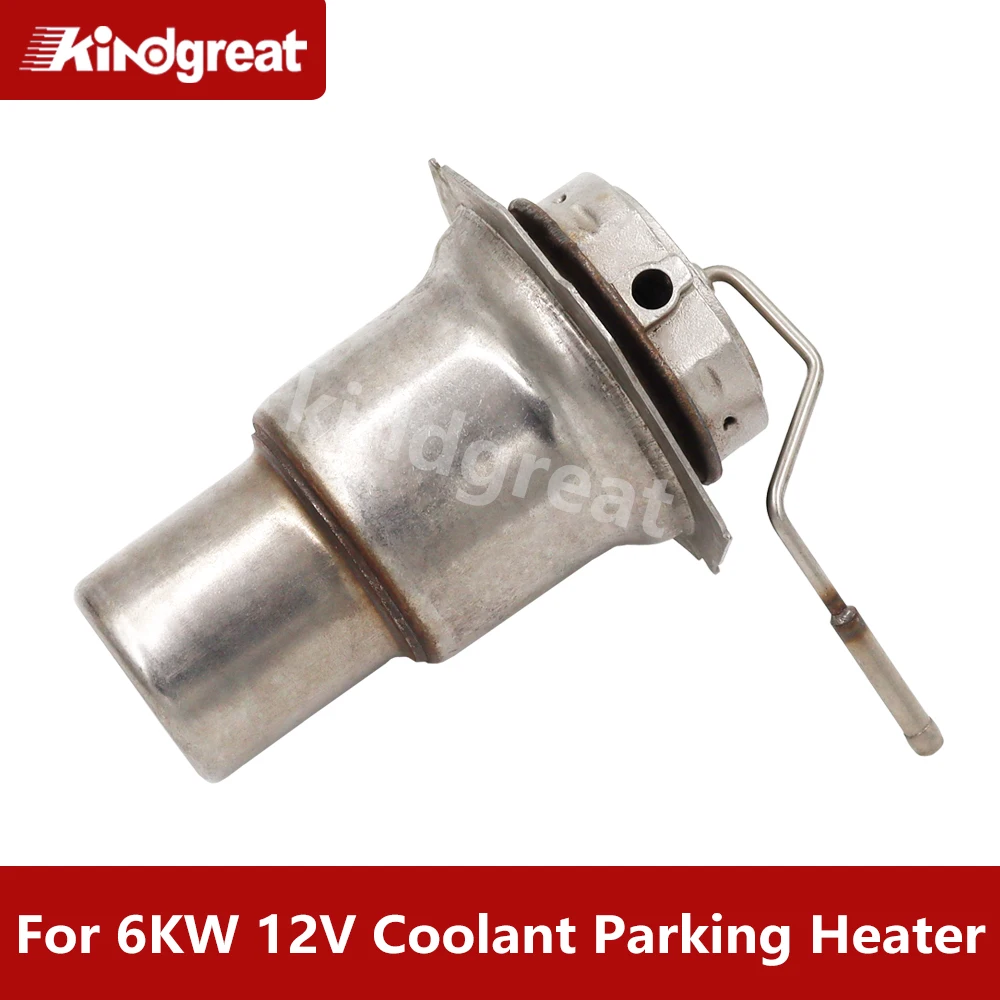 6KW 12V Diesel Dual Mode Pré-aquecedor Queimador Refrigerante Aquecedor de Estacionamento Câmara de Combustão