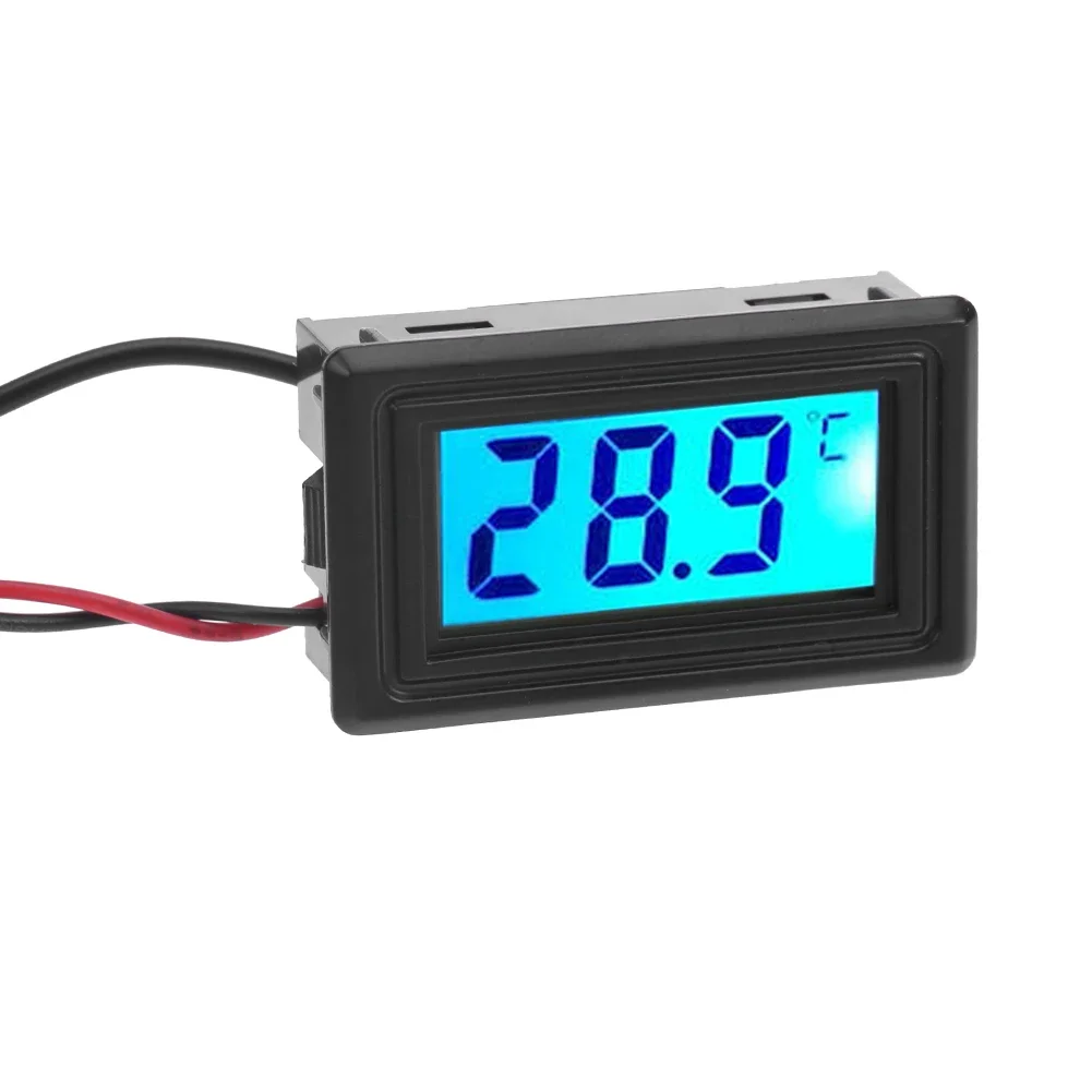 Digital Thermometer Temperature Meter Gauge G1/4 Thread for Pc Computer Water Cooling Computer Water-Cooled Drop Shipping