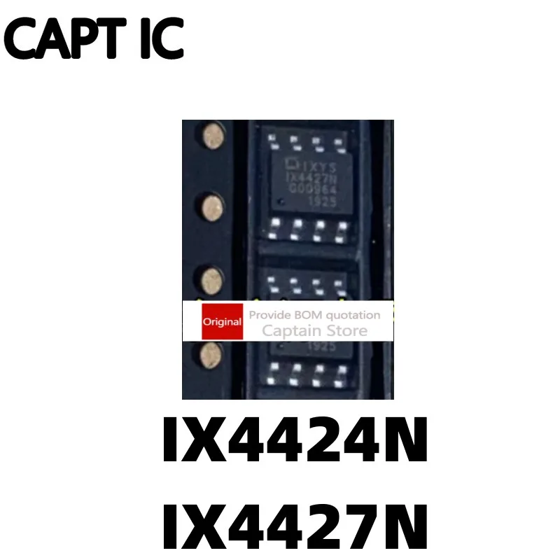 5PCS IX4427 IX4427NTR IX4424N SMD SOP8 Package Gate Driver Chip