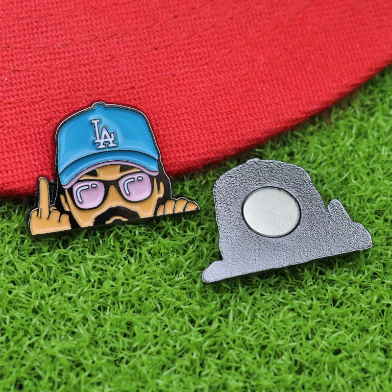 Ideas To DIY Cap New Golf Mark Marker Hat Decoration Clip Paint Badge