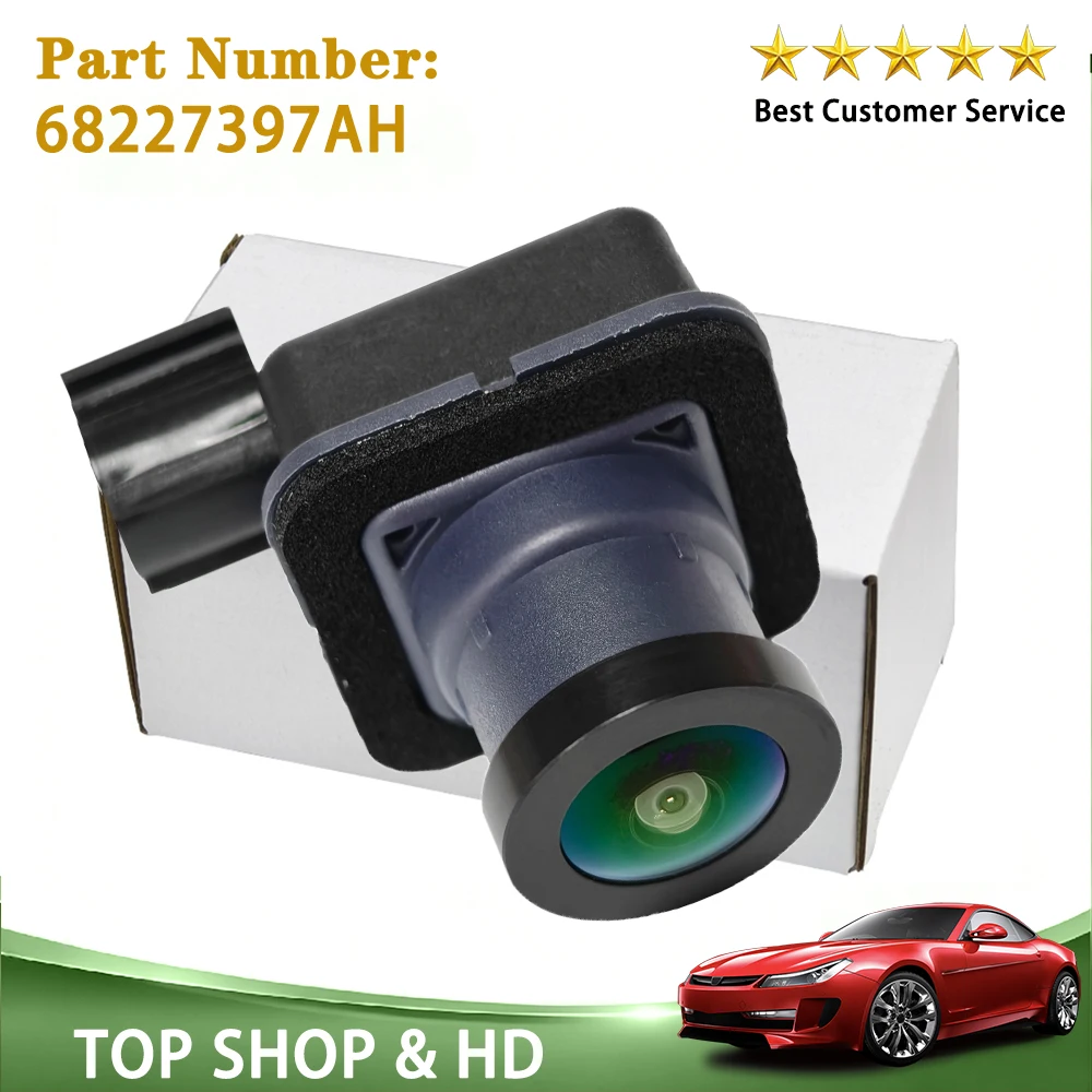 New HD Backup Camera 68227397AH Rear View Camera 68227397AE 68227397AG For CHRYSLER PACIFICA VOYAGER 2017-2024