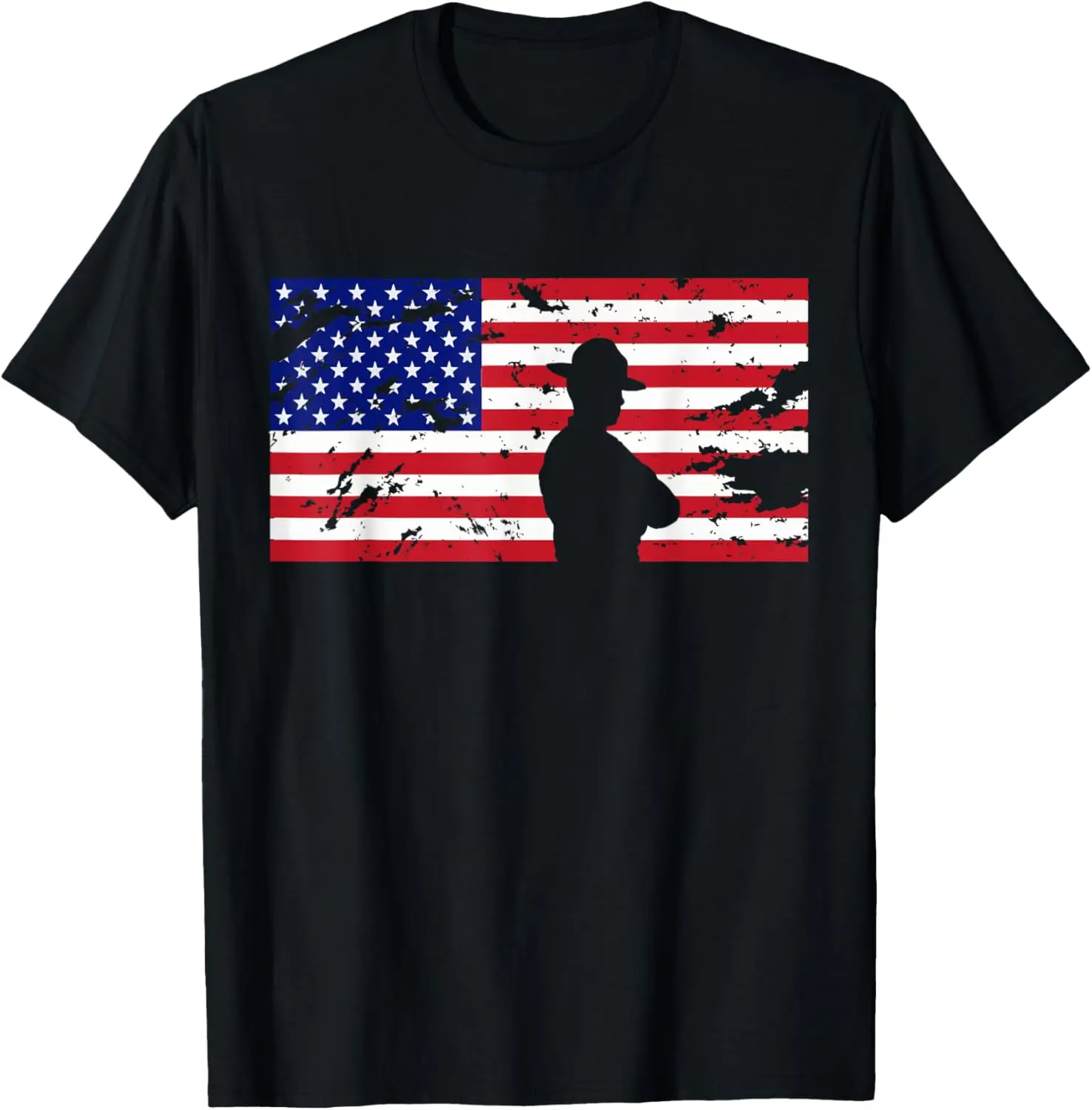 

American Flag State Trooper T Shirt 2017 Gift