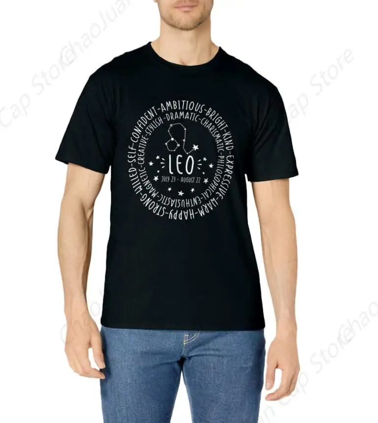 Leo Zodiac Shirt - Leo Constellation & Leo Sign Tshirt T-Shirt