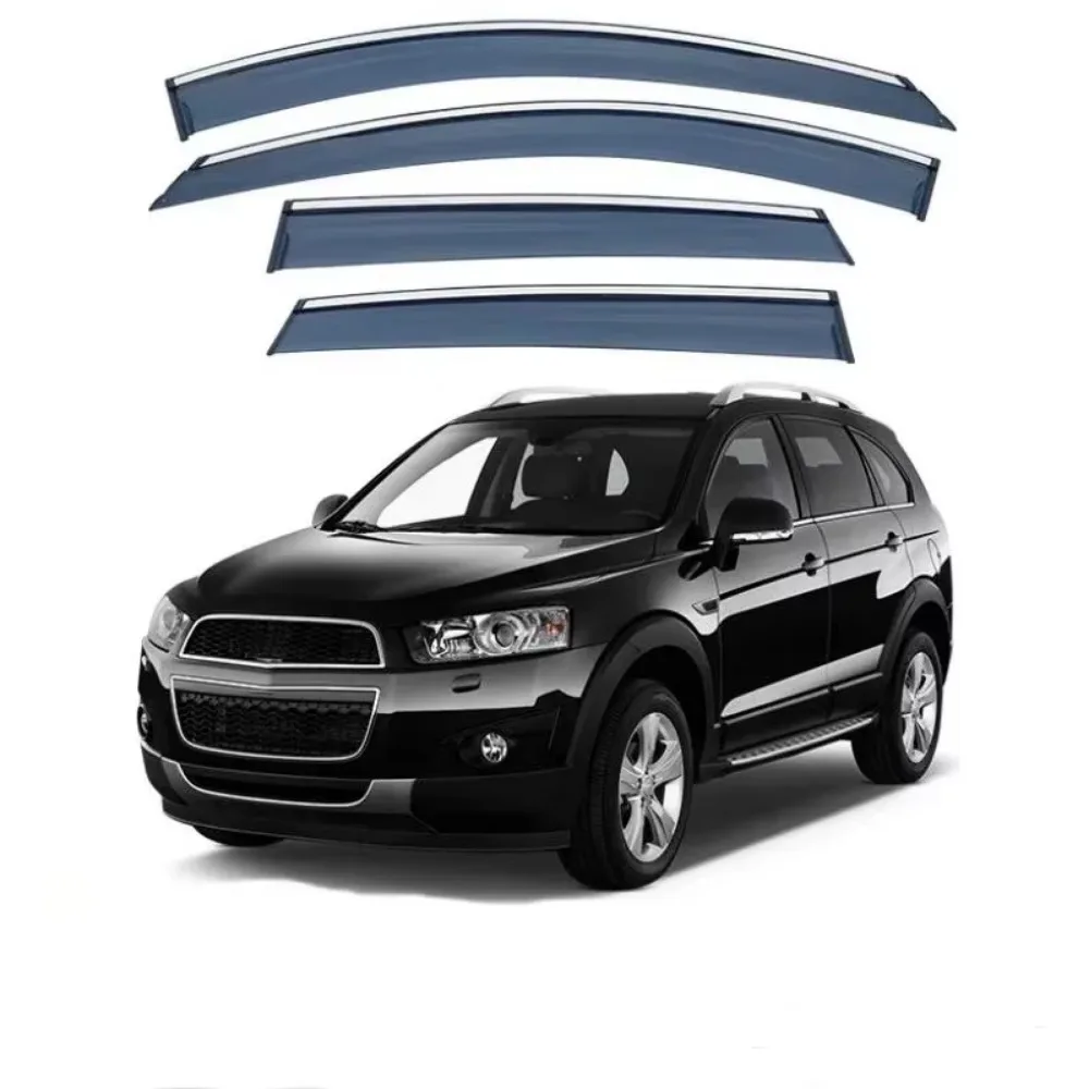 Window Visor Rain Exterior Part Body Kit Accessories For Chevrolet Captiva 2006 2007 2008 2009 2010 2011 2012 2013 2014 -2024