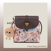 A small handbag made of exquisite color PU material, fashionable and popular styles, improve temperament