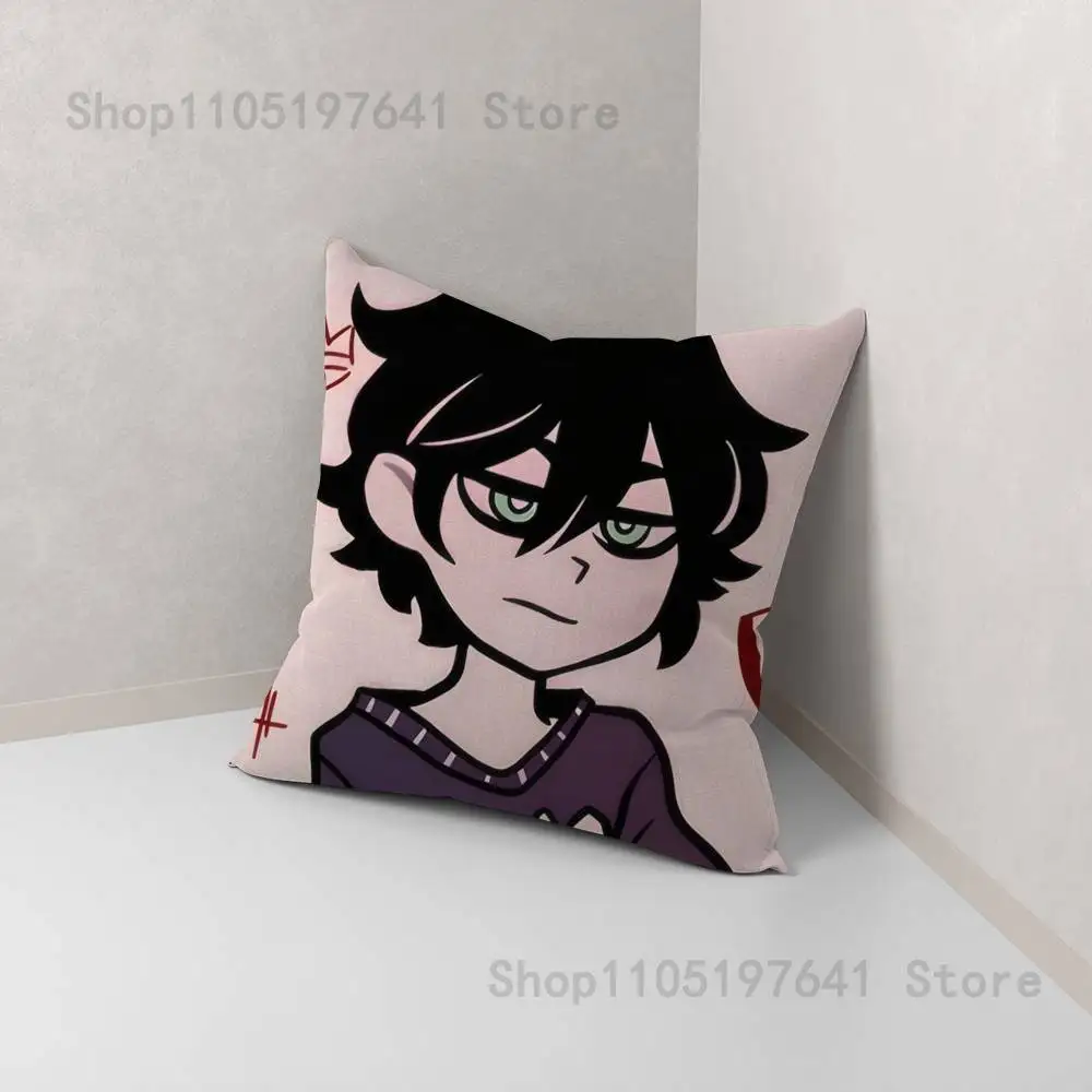 Ashley Graves Leyley Coffin Pillow Case For Sofa Decor Car Office Room Printing Cushion Cover Decorations and Protector