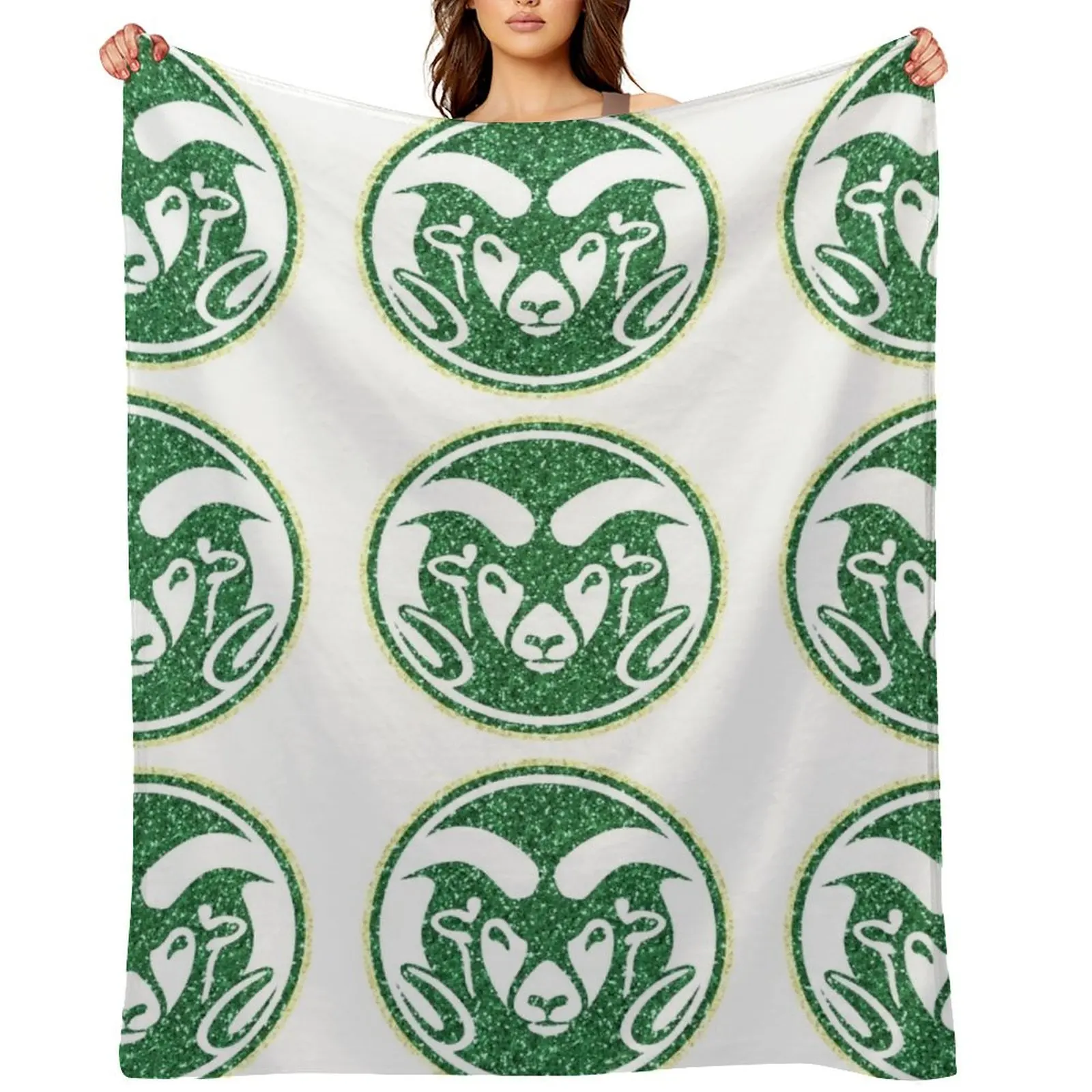 colorado state logo Throw Blanket Summer Beddings Designers Soft Big Blankets For Bed Decorative Sofas Flannels Blankets