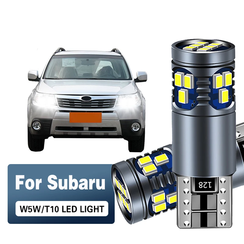 

Для Subaru Forester XV Tribeca Outback Legacy Impreza светодиодный лампочка W5W T10 194 Canbus Cree Chip габаритный фонарь парковки