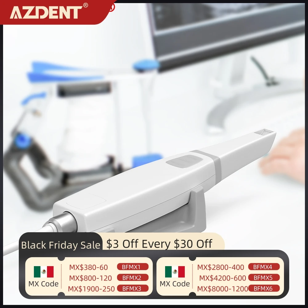 AZDENT Dental Intra-oral 3D Scanner with Software Real Color CAD/CAM Chair Side System 3D Dental Scanner