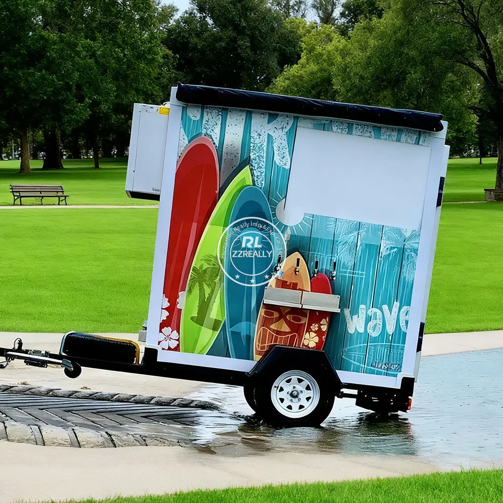 

2025 Refrigerated Display Counter Beverage Display Refrigerator Truck Freezer Trailer Refrigerator Truck Display Cooler