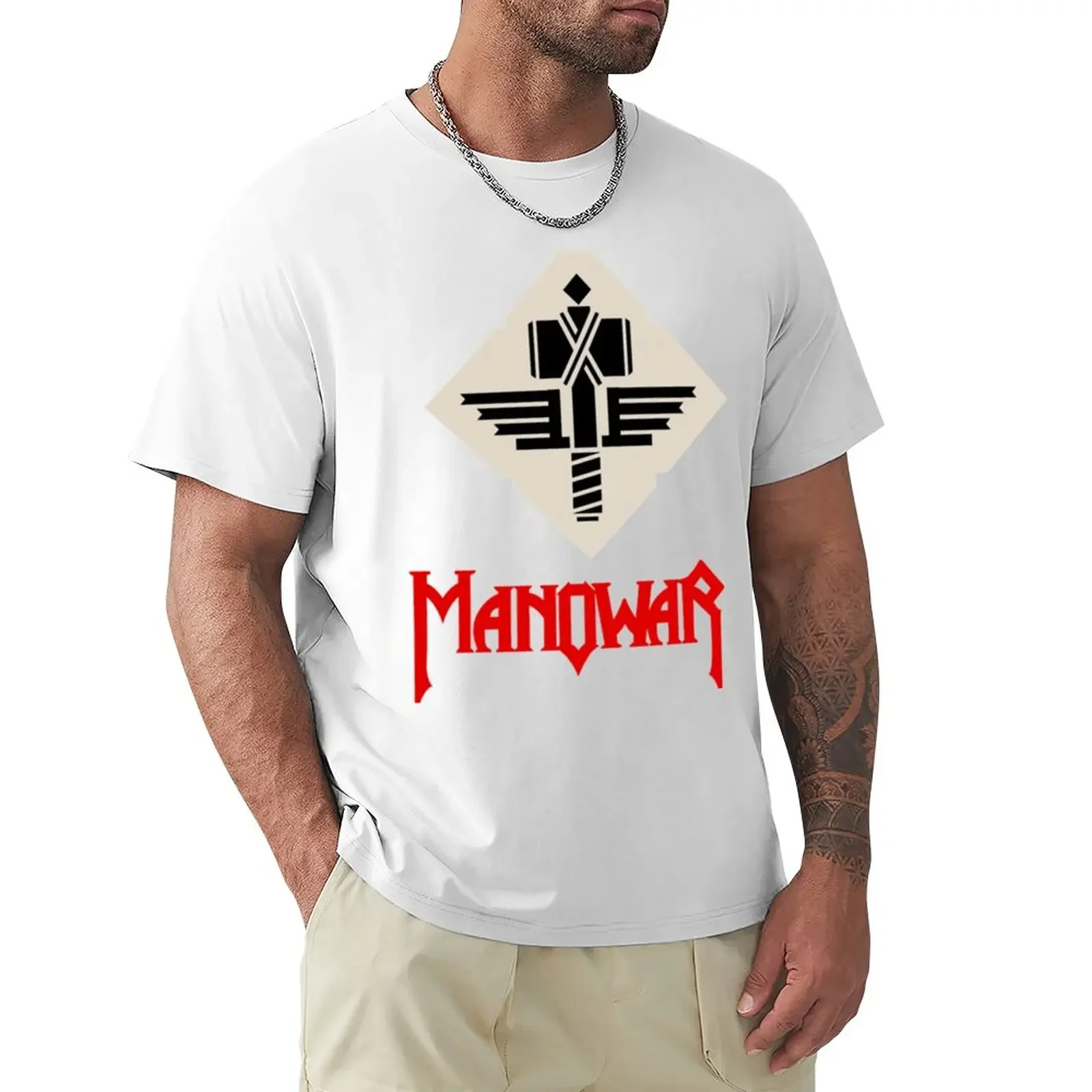 

BEST SELLER - Manowar Mechandise T-Shirt graphics hippie clothes clothes for men