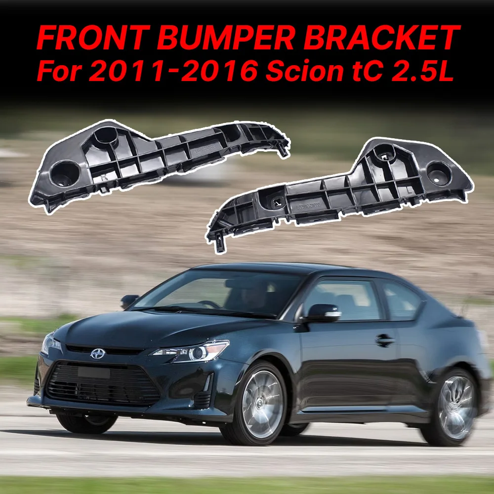 

2pcs Bumper Bracket For Scion tC 2.5L 2011-2016 Driver and Passenger Side Front Support Cover 5211621030 5211521030 Accessories