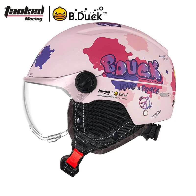 

Мотошлем Four Season с регулируемым размером головы 53-61 см, для гонок, мотоциклов, скутеров, безопасный, электрический.