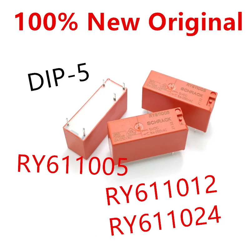 5 قطع RY611005 、RY611012 、RY611024 、RY610012 、RY613012 مرحل طاقة جديد