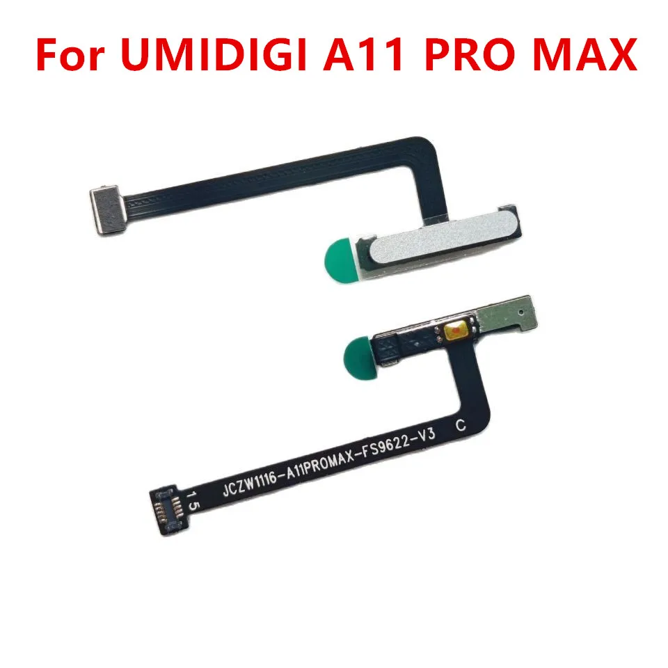 New Original For UMIDIGI A11 PRO MAX Cell Phone Fingerprint Modules Button Sensor Flex Cable For UMIDIGI A11 PRO MAX Cell Phone