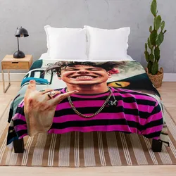 Yungbluds Zebra Throw Blanket velor blankets knitted plaid crochet crochet