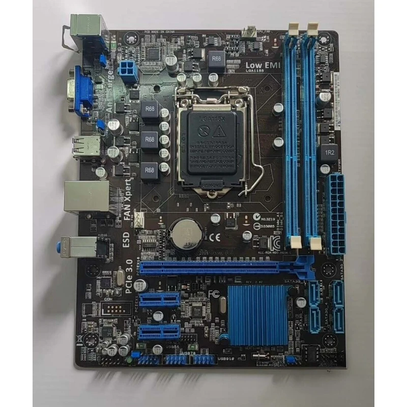Used mATX Motherboard for ASUS H61M-E LGA1155 H61 DDR3 Support 2nd/3rd Gen Intel Tested Clean Condition
