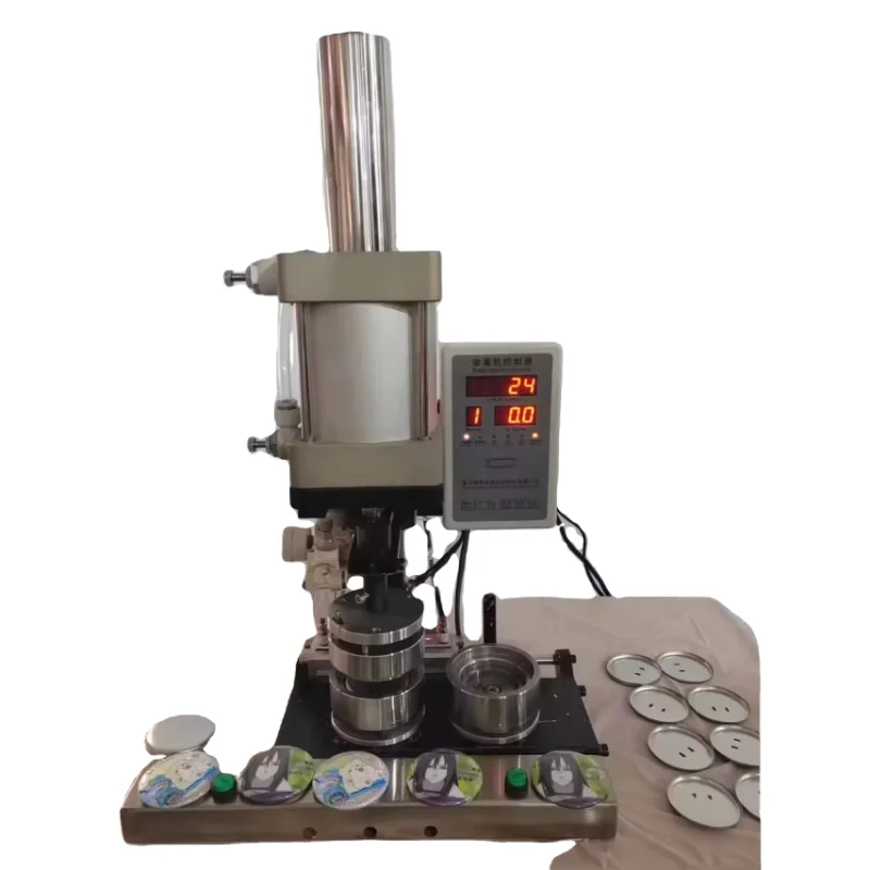 New Left-right Semi-automatic Badge Making Machine Easy Semi-automatic Badge Making Machine For DIY With Strong Compatibility