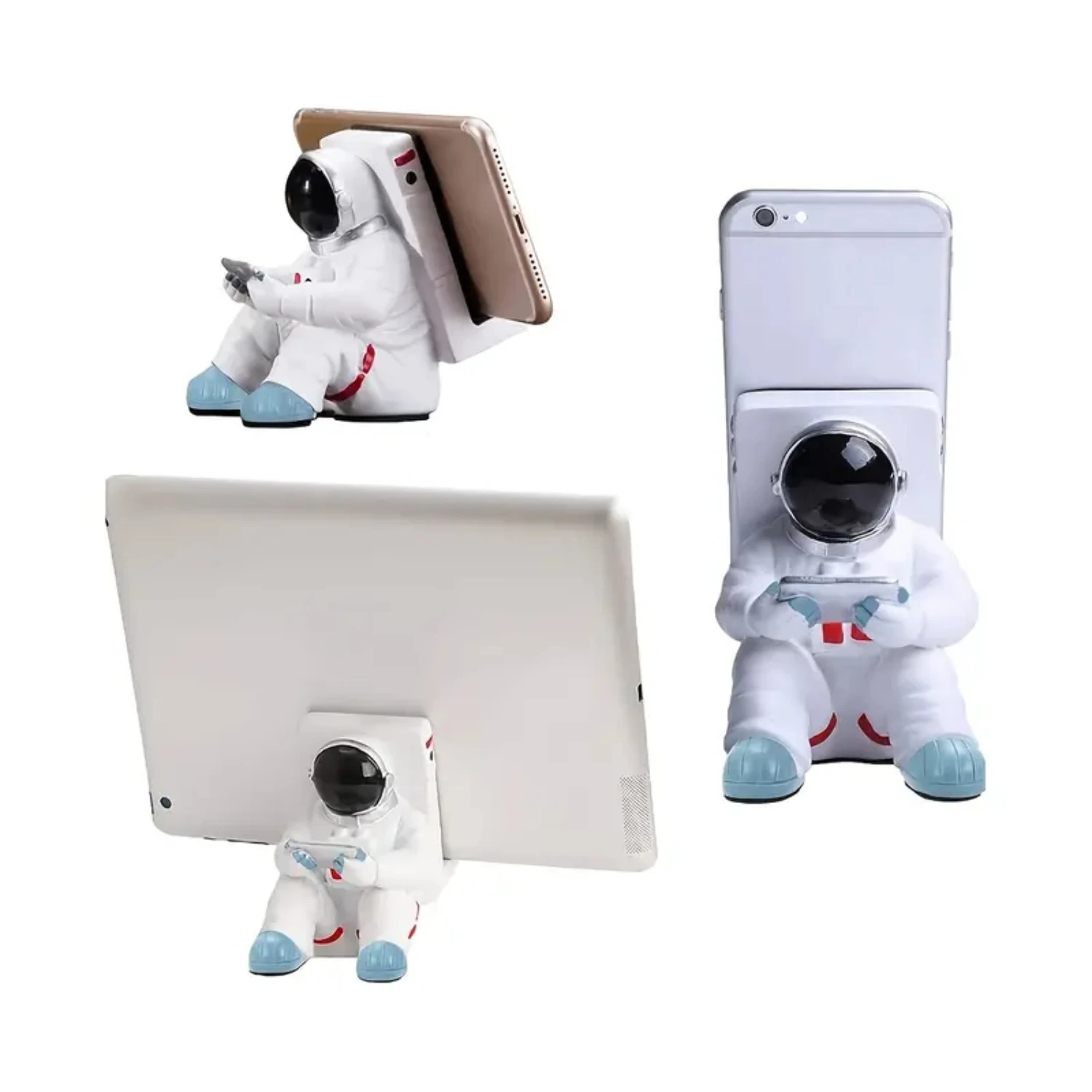 Creative Astronaut Phone Holder Spaceman Cell Phone Stand Cute Funny Smartphone Holder Bracket For Desk Home Office