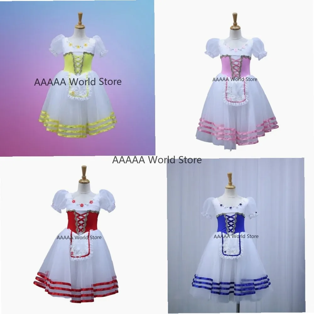 

Костюм-туту для девочек: балетное платье принцессы-феи для танцевальных выступлений, вечеринок и косплея