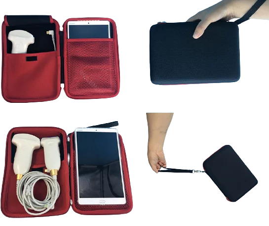 Medical Hand Held Portable 128 Elements Type C Color Doppler Dp10 Ultrasound USB Linear Probe
