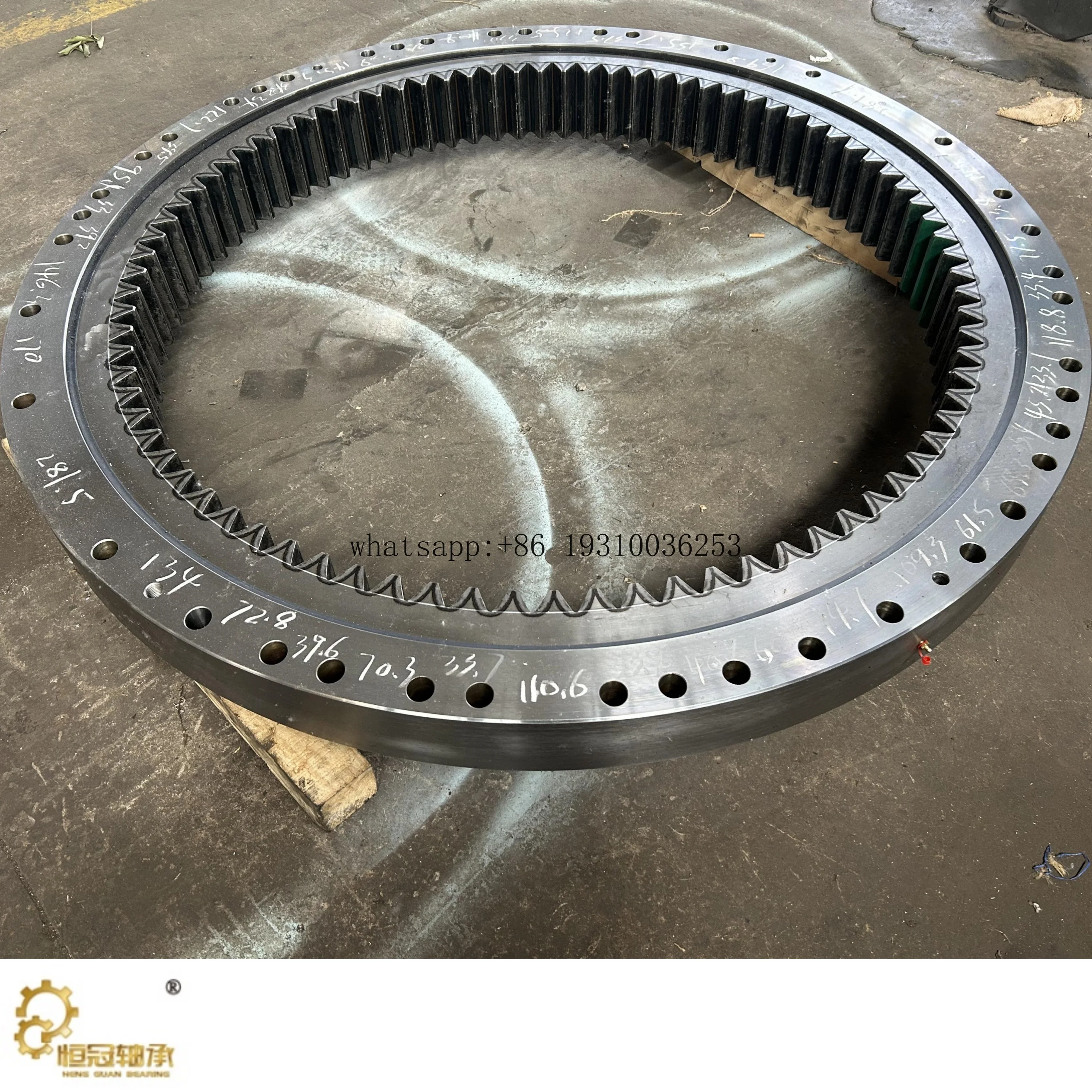 345B 345BL Slewing Bearing 227-6094 Teeth Hardened Swing Bearings 2276094 High Quality Swing Circle For Excavator