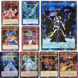 Yu-Gi-Oh! Card of God Slifer The Sky Dragon Dark Magician Girl fai da te collezione fatta in casa carta regalo di compleanno di natale giocattoli