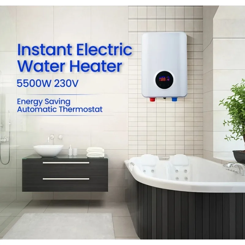 중국 4500w 인스턴트 핫 태국 전기 탱크리스 온수기의 집 전체 미니 샤워