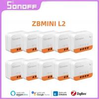 SONOFF ZBMINI L2 ZigBee Smart Switch Work With EWeLink APP, Voice Control Compatible With Yandex Alice Alexa Google Assistant