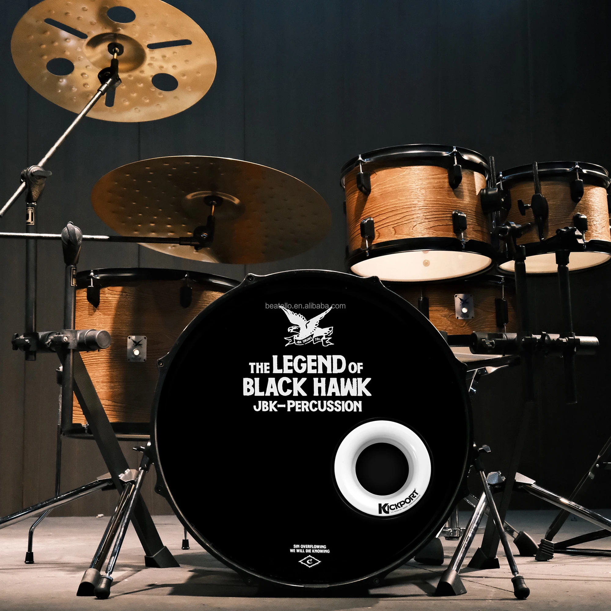 

Набор ударных инструментов Heavy Duty с подставкой и тарелками, полный комплект из 5 предметов, музыкальный инструмент с подставкой для взрослых