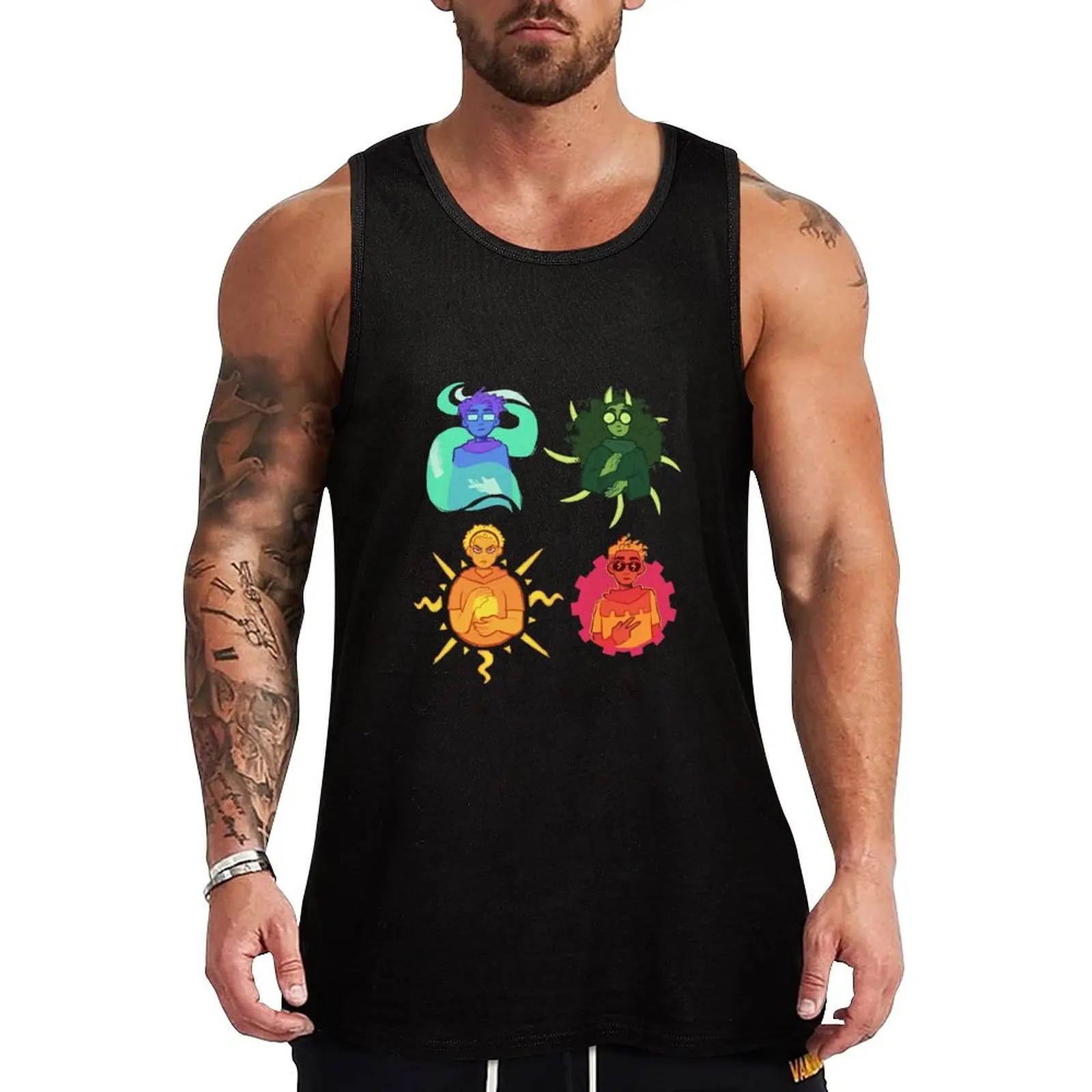 Camiseta sin mangas informal para niños de The Homestuck Beta, estilo playero, holgada, para vacaciones