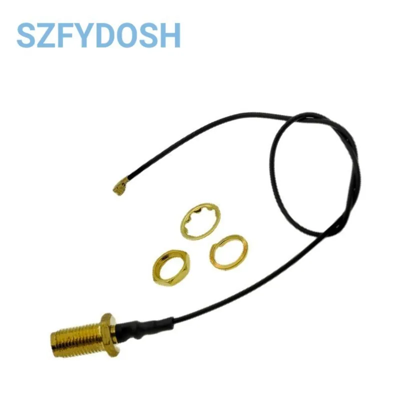 IPEX To SMA, SMA Connector Cable Female To UFL/ u.FL/ IPX/IPEX,RF Coax Adapter Assembly Pigtail 20CM Cable