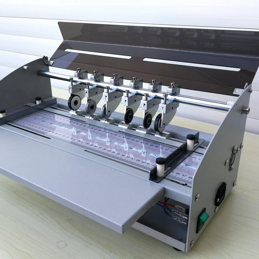 New Type Electric Paper Creasing Perforating Cutting Machine for H500