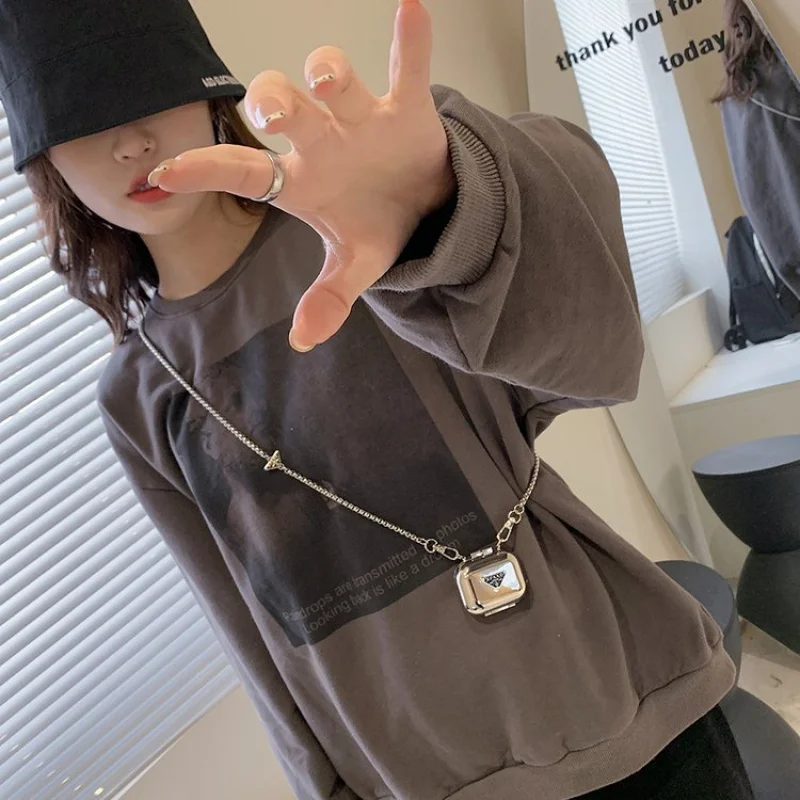 

Stylish Women's Messenger Bag Leather Crossbody Shoulder Handbag Luxury Designer Tote Purse Trendy Chic