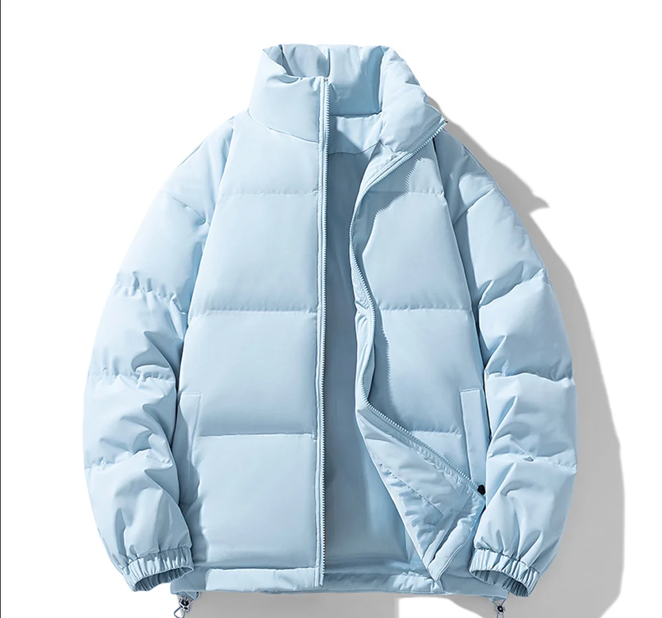

Women New Down Cotton Coats Fashion 2025 Casual Sports Thick Couple Cotton Jackets Winter Warm Puffer Jackets Unisex Outwear