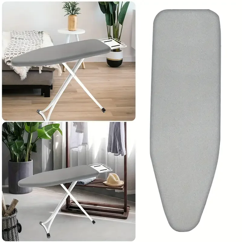 1PC Thick Filling Home Ironing Board Replacement Cloth Cover with Elastic Edges,High Temperature Non Fading Cloth Cover 다리미판 커버
